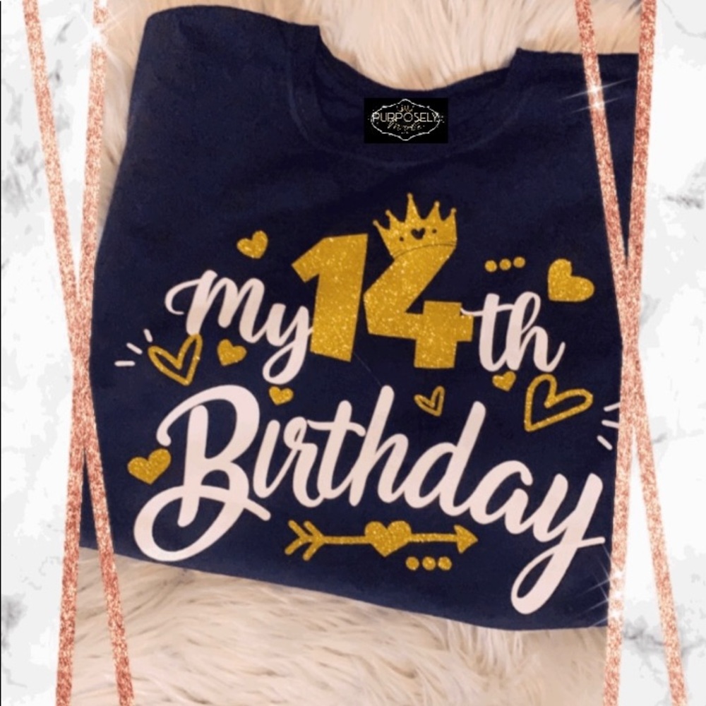 Birthday shirt